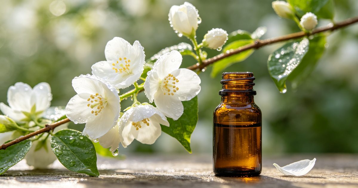 Jasmine flowers representing the radiant floral effect of Hedione
